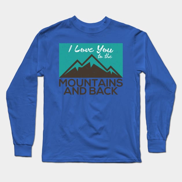 Love Mountain Long Sleeve T-Shirt by adcastaway